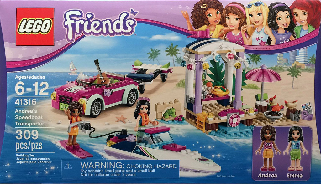 LEGO® Friends Andrea's Speed Boat Transporter (41316)