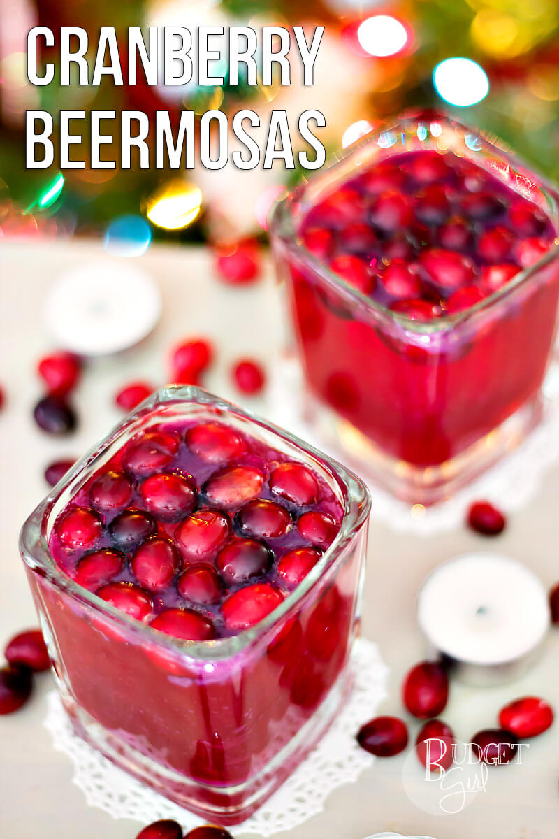 Cranberry Beermosa Beer Cocktail