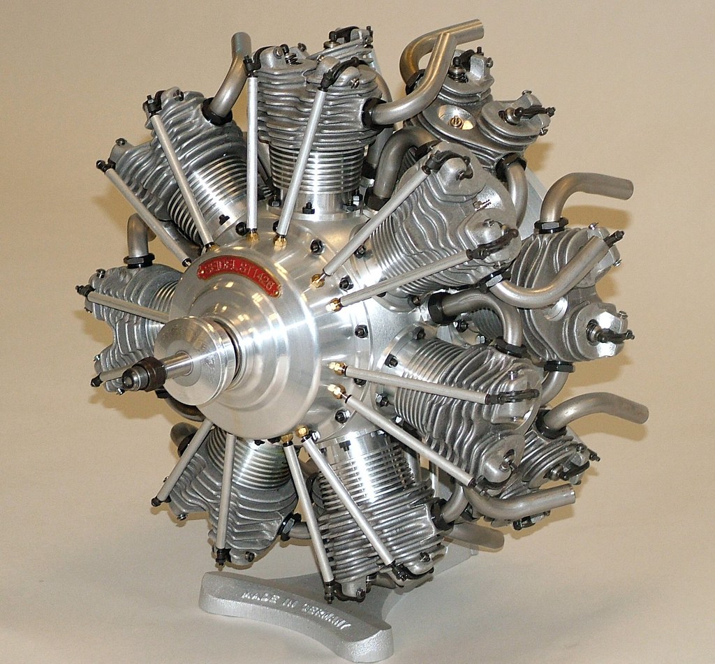 Seidel ST1426, 14-Cylinder Double Row Radial Engine, Germa… | Flickr