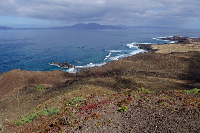 Corralejo, Islote de Lobos (vuelta a la isla, ruta a pie) y Dunas de Corralejo. - Fuerteventura (Islas Canarias). La isla de las playas y el viento. (30)