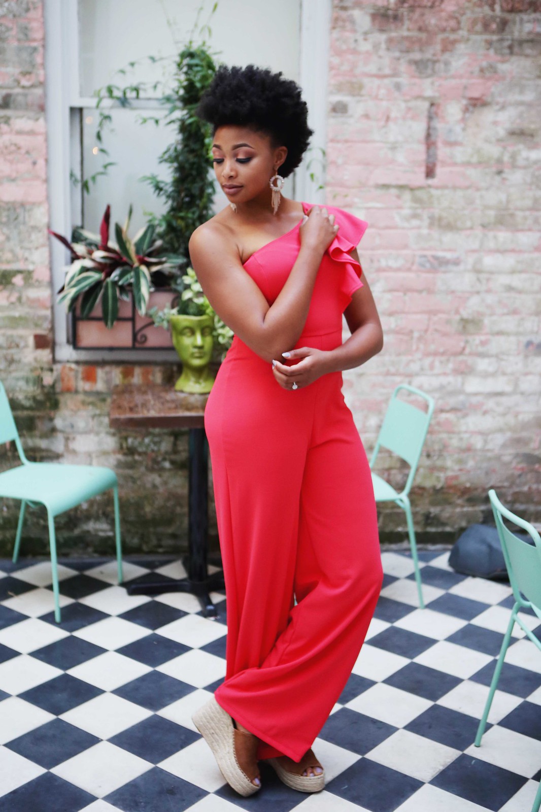 how to style a jumpsuit, candace hampton