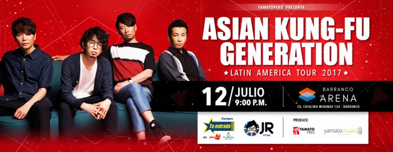 Asian Kung-Fu Generation en Lima | Guía para comprar entradas