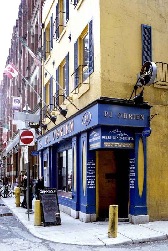 Irish Pub on Side Street
