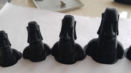 Moai 3D打印作品