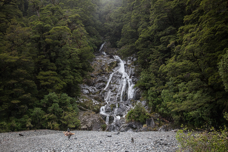 Fantail Falls, Costa Oeste, Nueva Zelanda