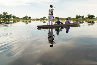 Mokoro Cruise im Okavango Delta