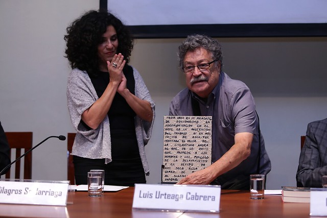 Luis Urteaga Cabrera, Premio Casa de la Literatura Peruana 2017