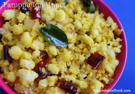 Dal Idli Upma