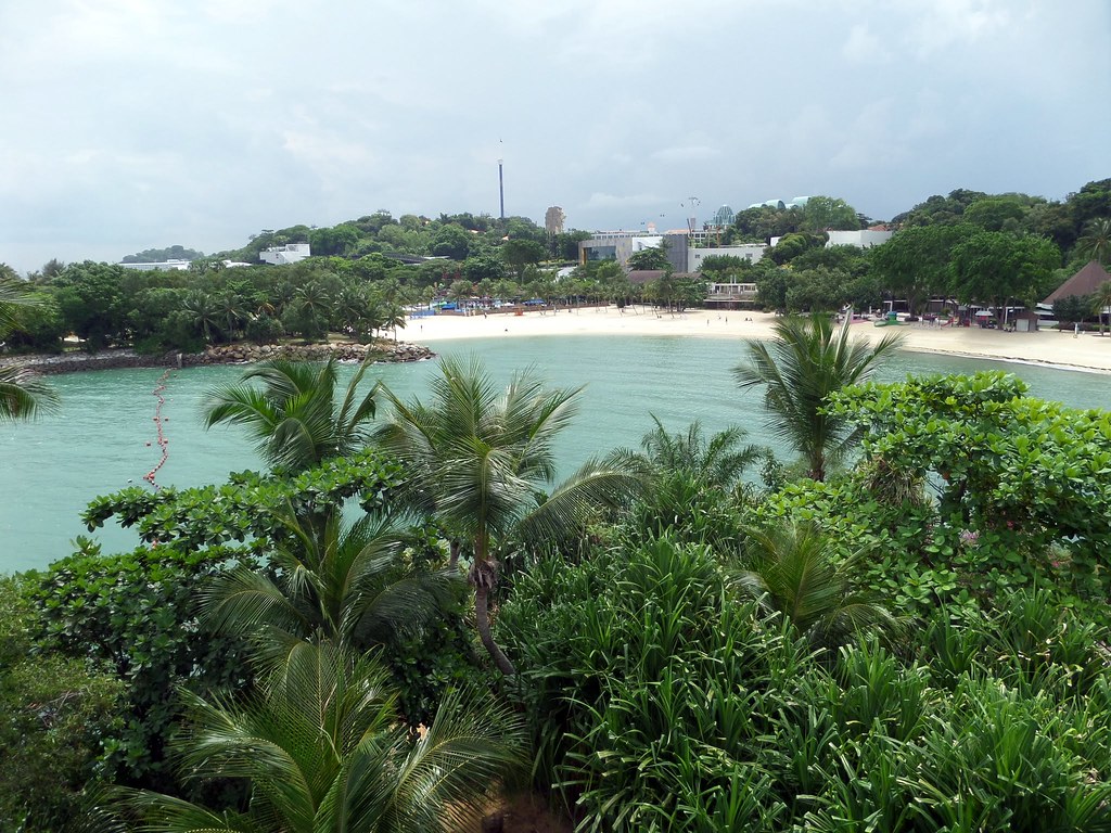 Siloso Beach, Sentosa Island 