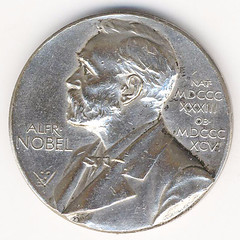 Nobel comittee medal obverse