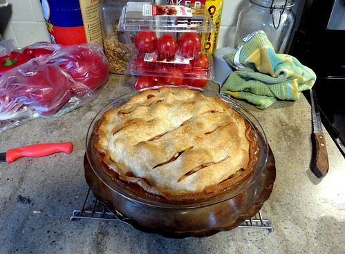 fresh apple pie