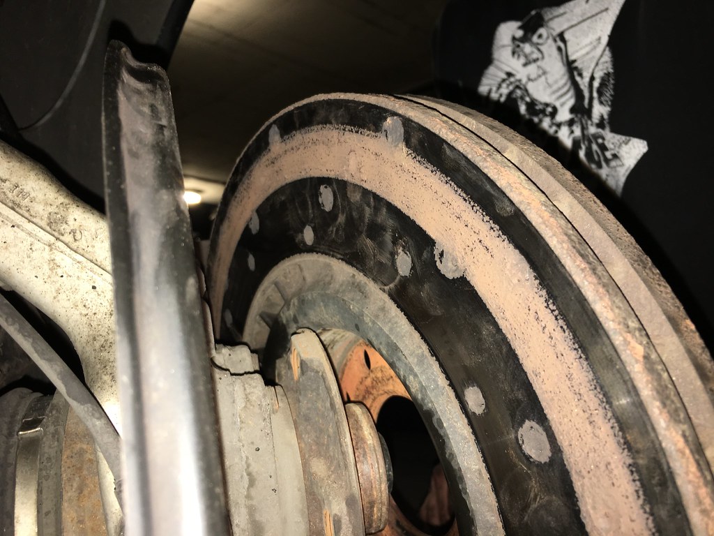 Uneven Front Brake Rotor Wear Pics