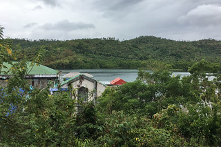 Sibale island - Poblacion view from Commonwealth