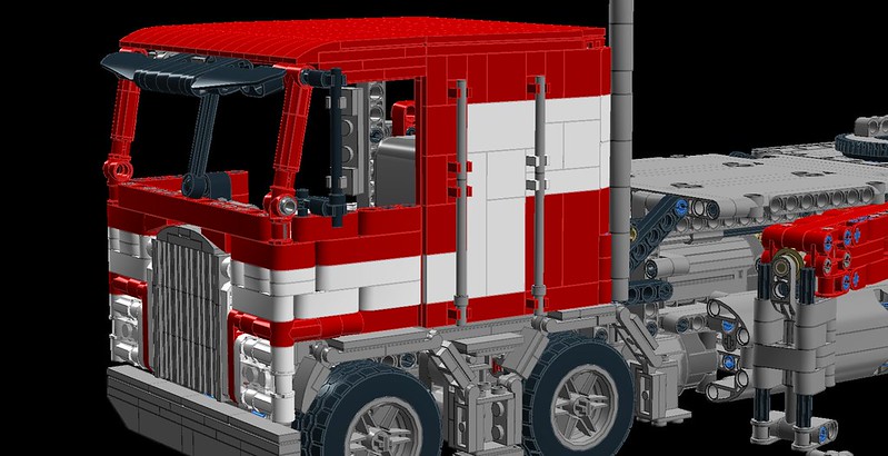 Kenworth K100 Crane Truck Page 9 Lego Technic And Model Team Eurobricks Forums