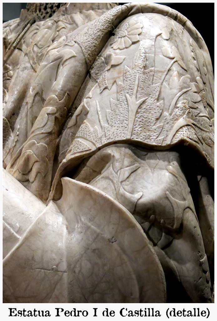 Estatua orante de Pedro I de Castilla