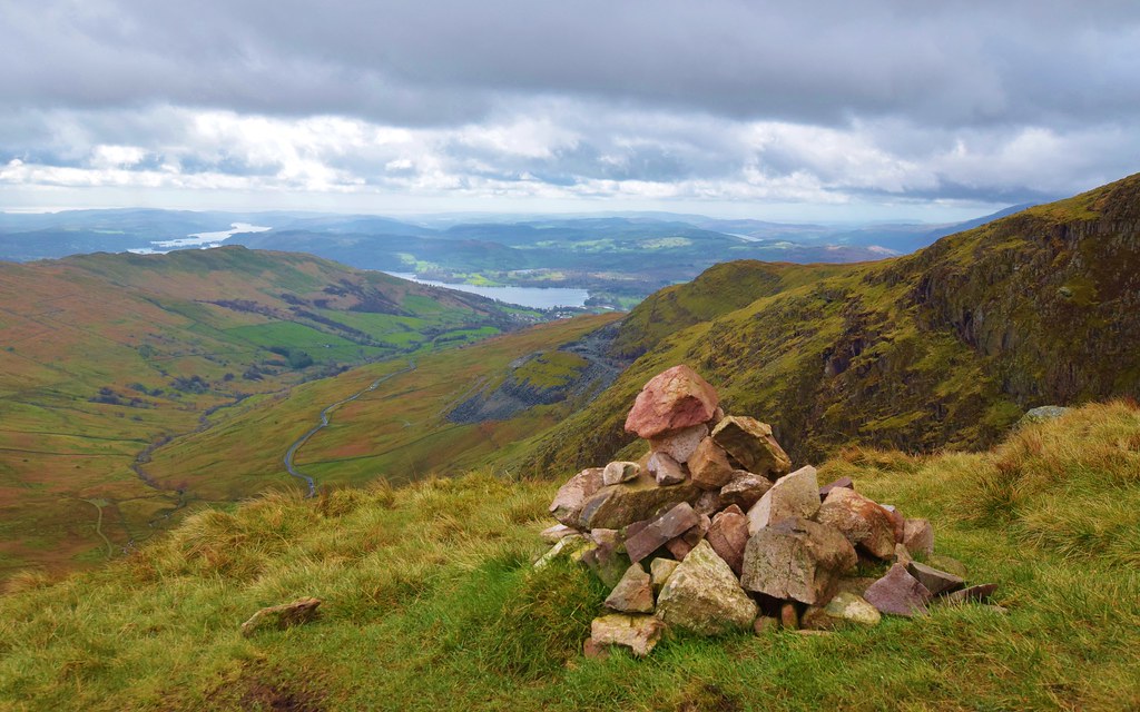 Hiking in the Lake District - Red Screes