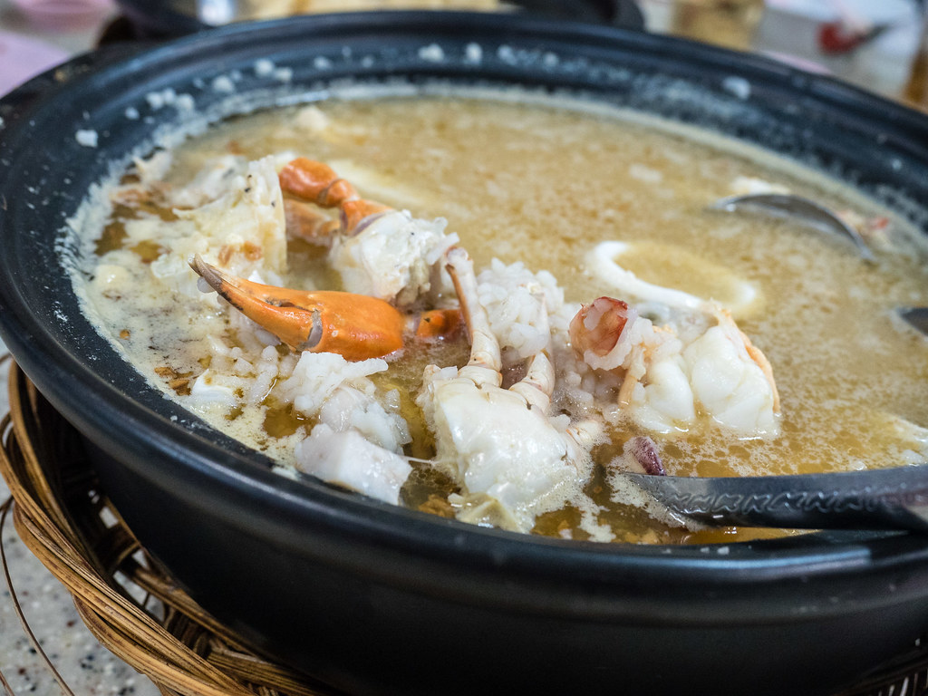 Four Treasure Seafood Porridge at Taiping Seafood Porridge Restaurant at Puchong