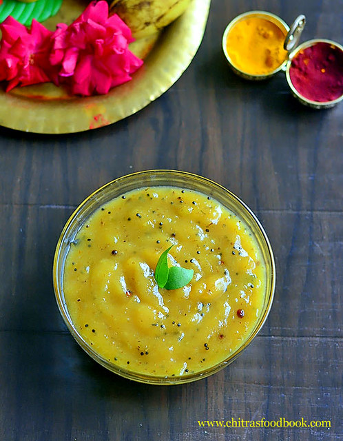 Mango sweet pachadi recipe