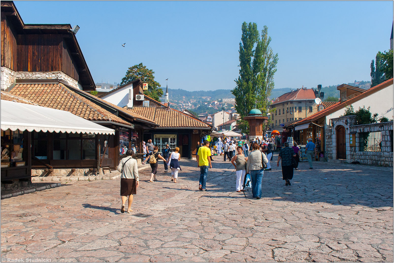 Bascarsija w Sarajewie
