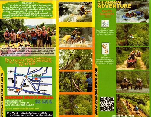 Brochure Chiang Mai Adventure Thailand 1