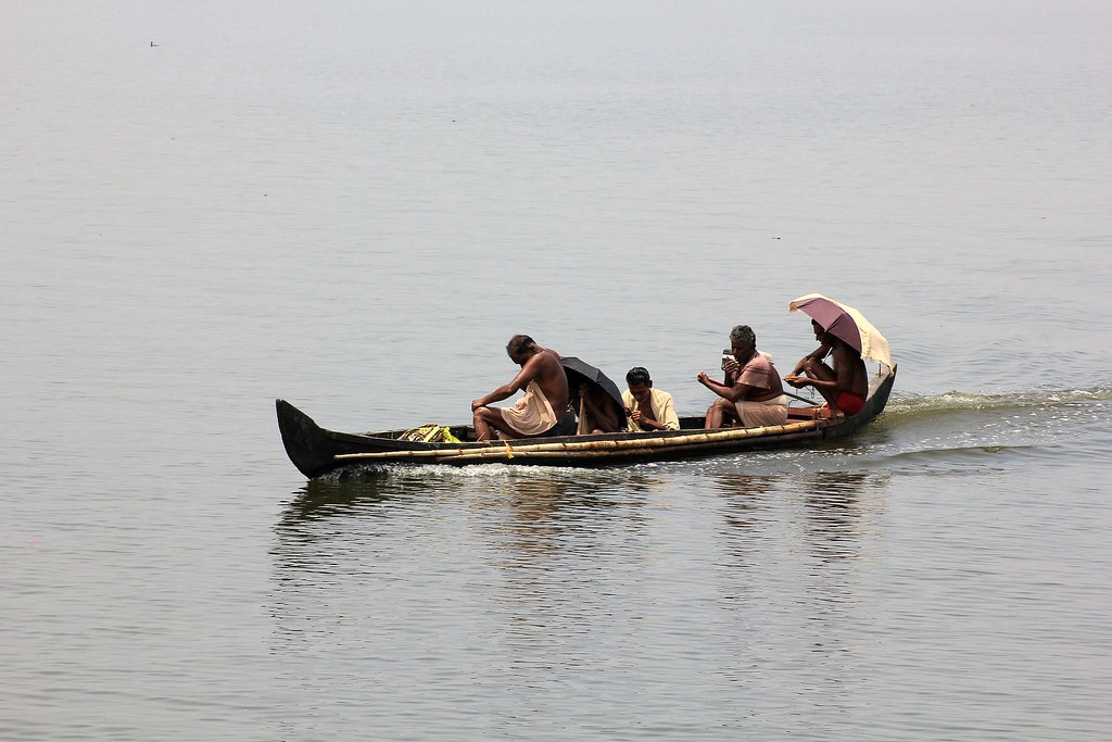 Kerala backwaters asuntolaiva