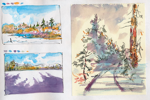 Sketchbook #102: Trip Around Christmas Time