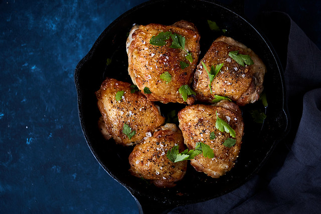 Paleo Friendly Cast Iron Crispy Chicken Thighs Tasty Yummies Paleo Recipes,Best Ceiling Fans Without Lights