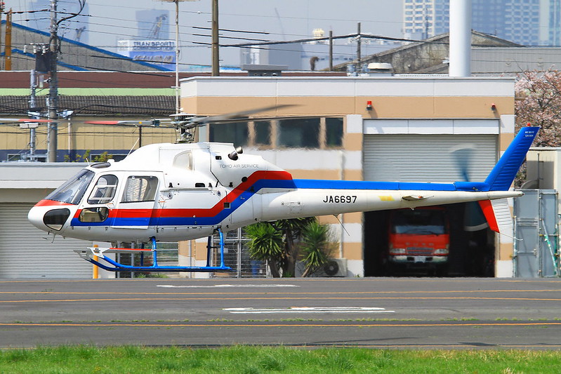 JA6697 Toho Air Service  Eurocopter AS-355F-2 Ecureuil 2