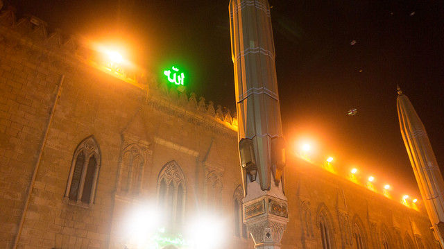 Al-Hussein Mosque's Gothic look