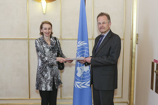 NEW PERMANENT OBSERVER OF ORGANIZATION OF ISLAMIC COOPERATION PRESENTS LETTER OF NOMINATION TO THE DIRECTOR-GENERAL OF UNOG