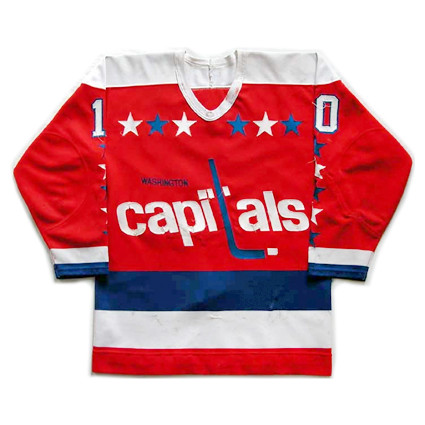 Washington Capitals 1981-82 F jersey