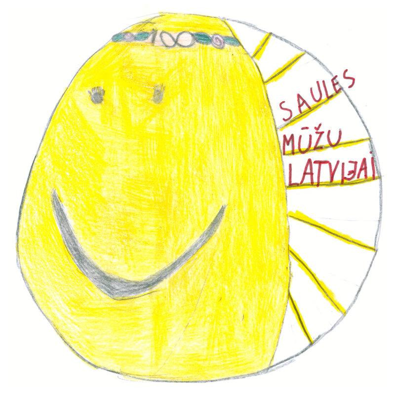 Bērnu zīmējumu konkursa "Mana Latvijas" godalgotie darbi