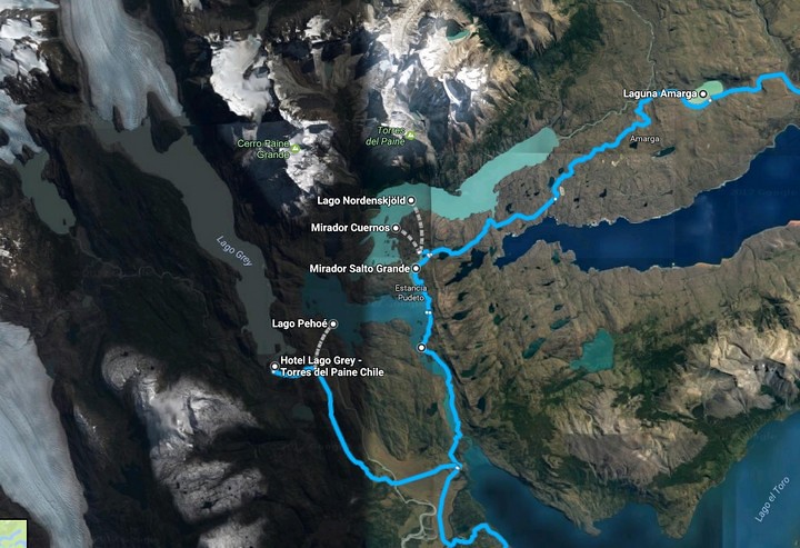 Tour a Torres del Paine desde Puerto Natales