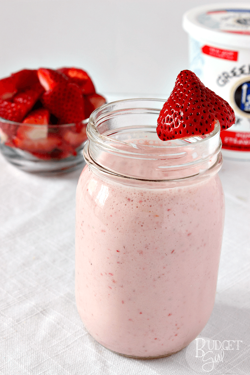 Simple Strawberry Smoothies