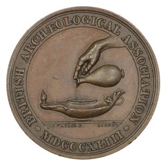 1843 British Archeological Society Medal obverse