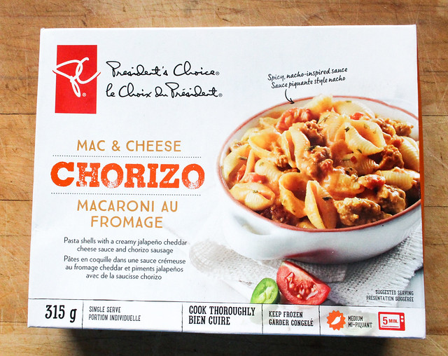 President's Choice Chorizo Mac & Cheese Product Review