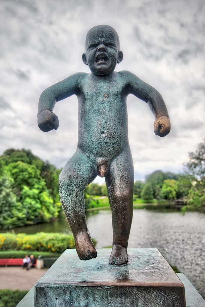 Angry Boy at Vigeland Sculpture Park