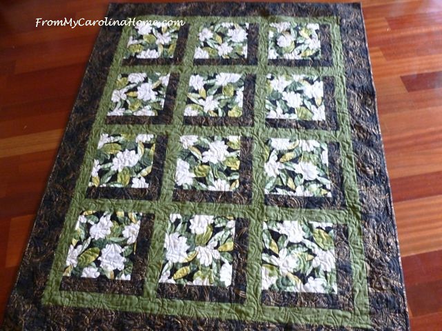 Magnolia Quilt at From My Carolina Home