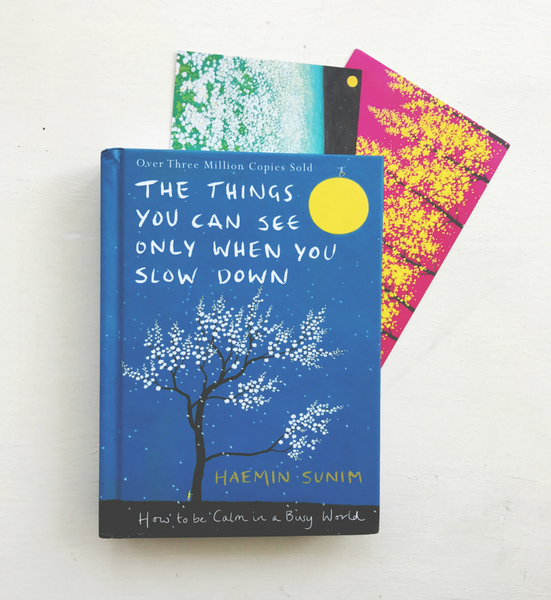 the things only you can see when you slow down book haul booktube