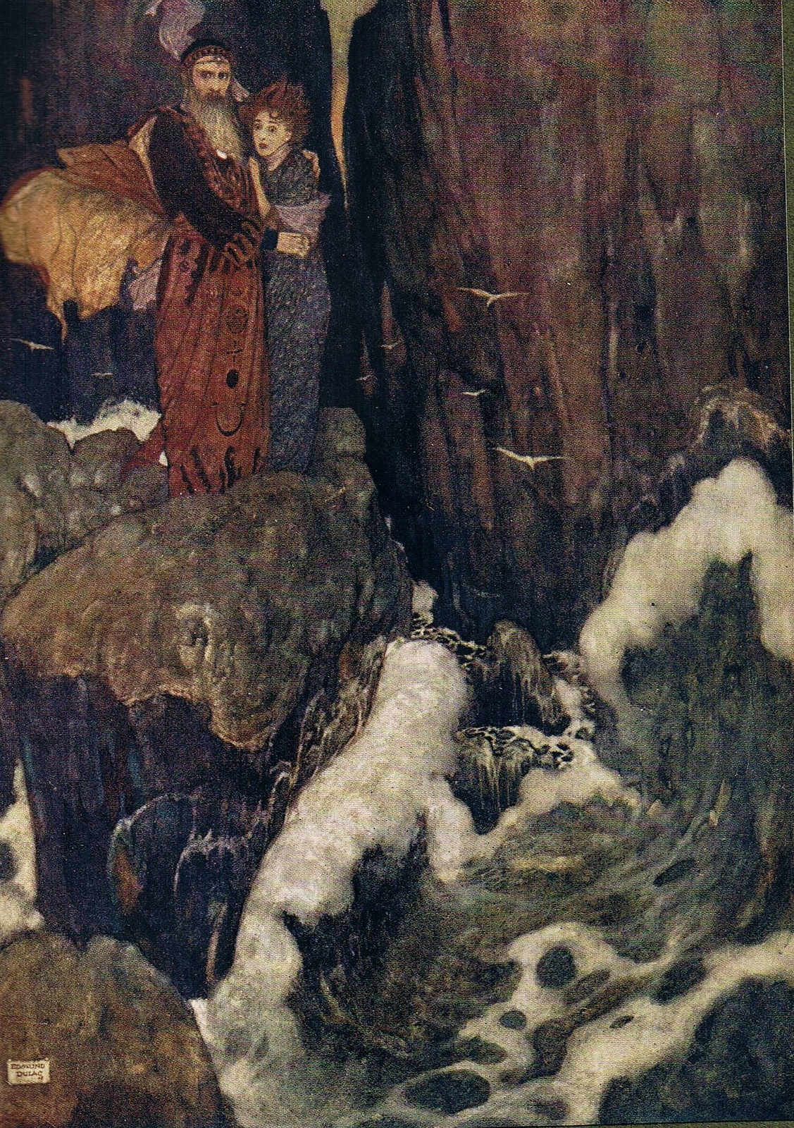 Edmund Dulac (the Tempest, 1908)