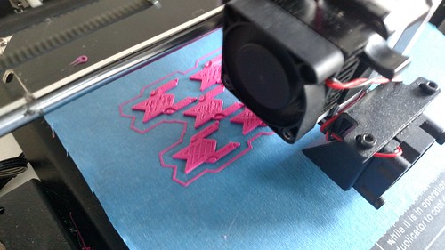 3D Printing - Painter's Tape on the Wanhao