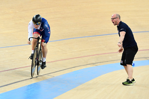 Great Britain Cycling Team at the 2017 UCI Track Cycling World Championships - day four