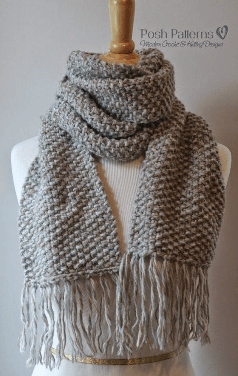 Cute Scarf Knitting Patterns You Won T Believe Are Free