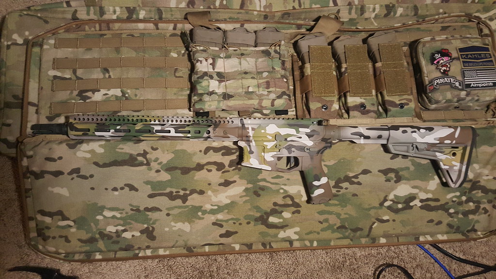 Review+Video] How to Paint Your AR with Stencils: MultiCam Version - Pew  Pew Tactical