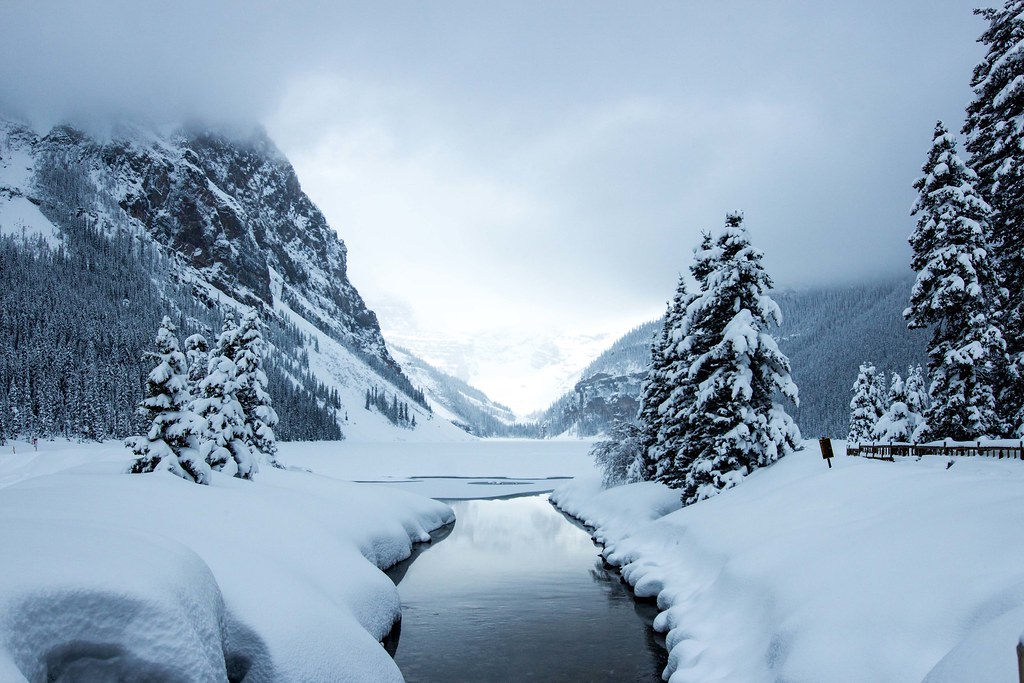 Snowy Fairy Tale – Lake Louise