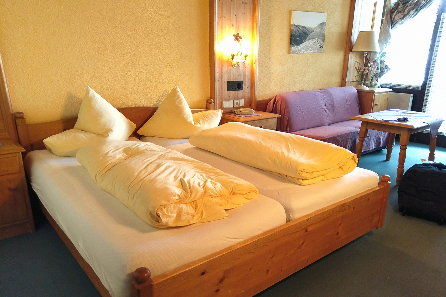 Hotel Erhart Solden Austria - Bedroom