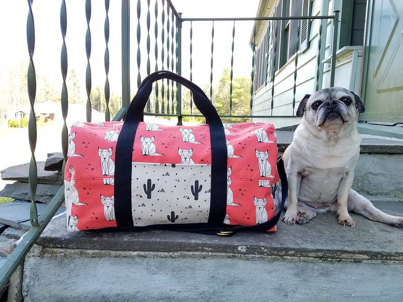 Sprout Patterns x Portside Duffel Bag | Ginger Makes