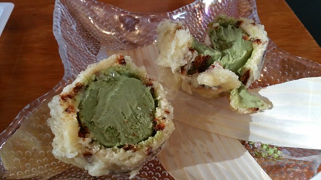 2017-Apr-21 Kishimoto - tempura ice cream