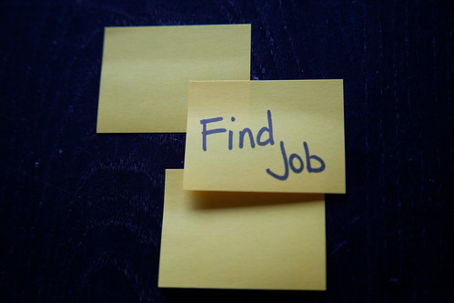 Find a Job - Sticky Note