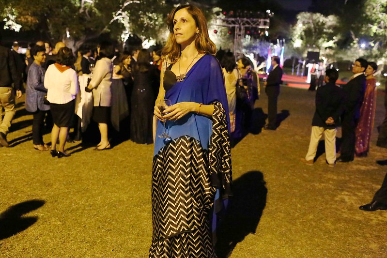 Photo Essay - The Lonely Foreign Woman and Other Women in the Italian Unification Celebrations, Italian Embassy Grounds